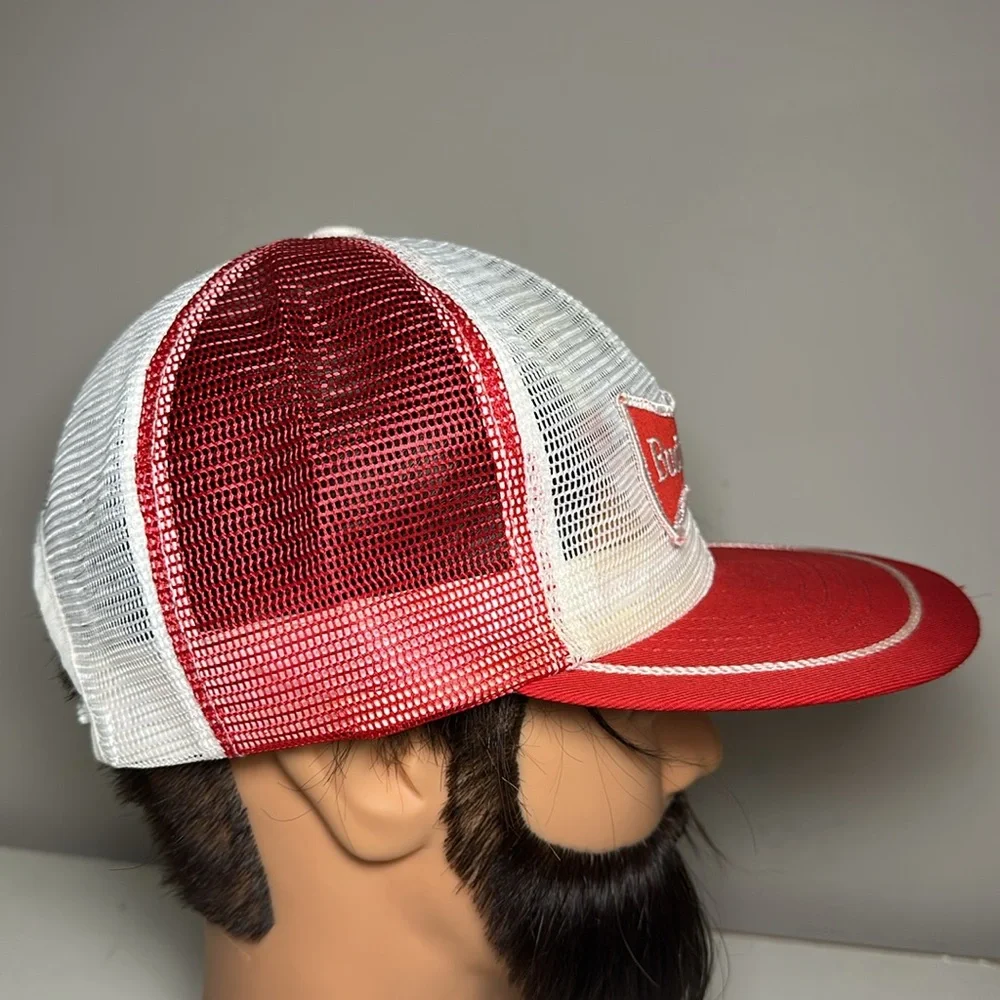 Budweiser vintage Mesh Cap in Red and White - Picture 5 of 7